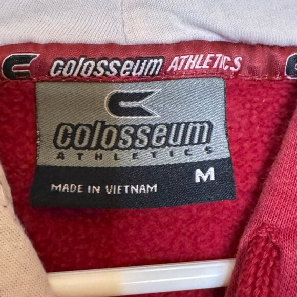 Colosseum Stanford Spell out Red Hoodie - Picture 3 of 3